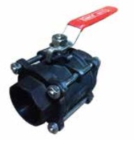 Ball Valve 3 PC Body Cast Steel (A216 WCB) | Ukuran ½” - 4” | Class 150/300